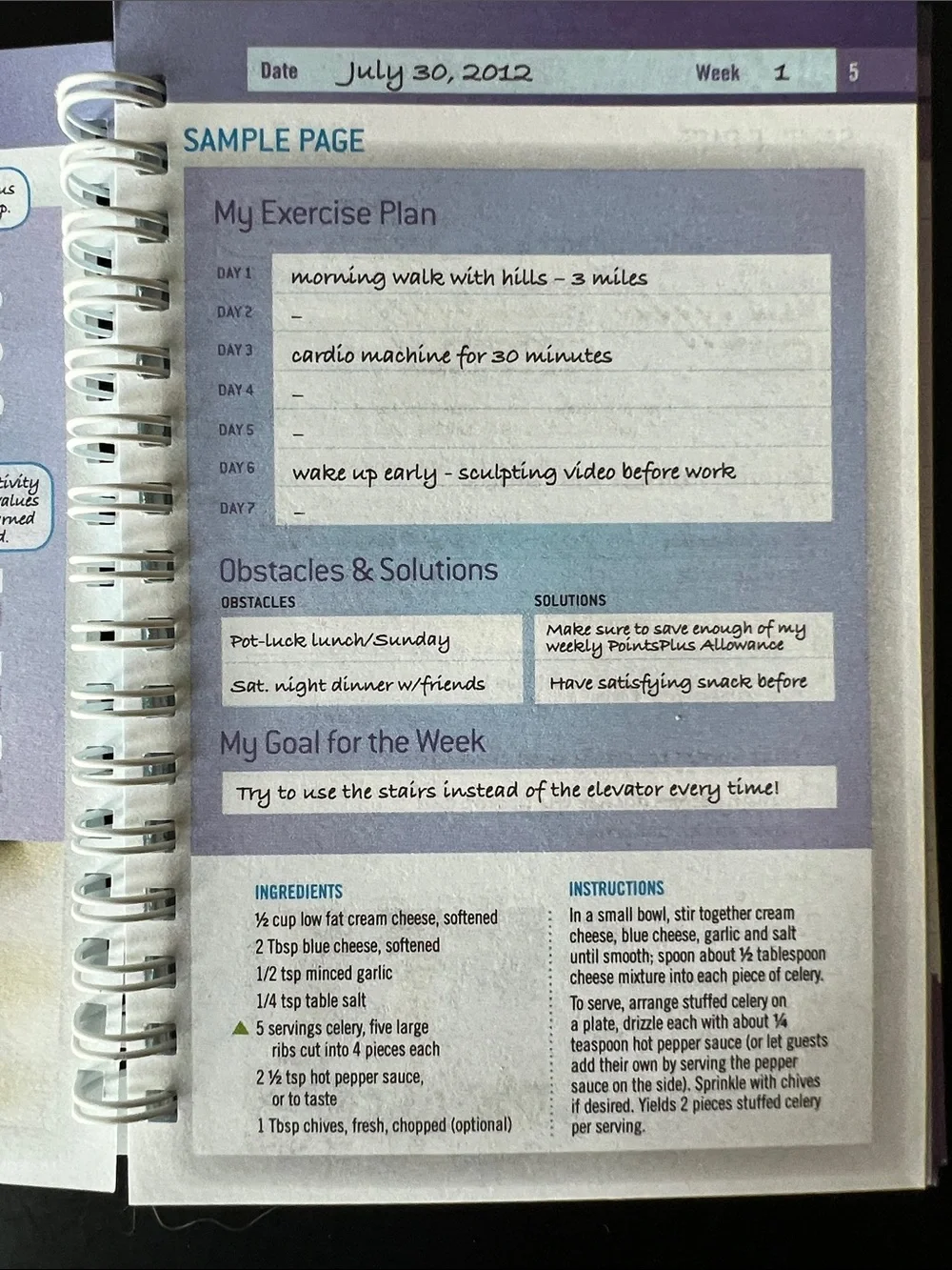 NEW Weight Watchers Ultimate 3 Month Tracker